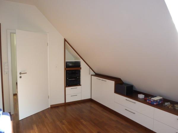 Einbaumöbel Dachgeschoß Schlafzimmer